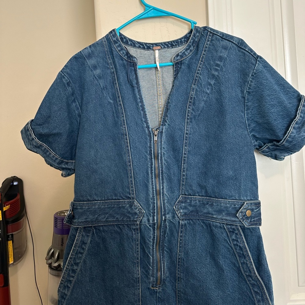 Free people denim dress